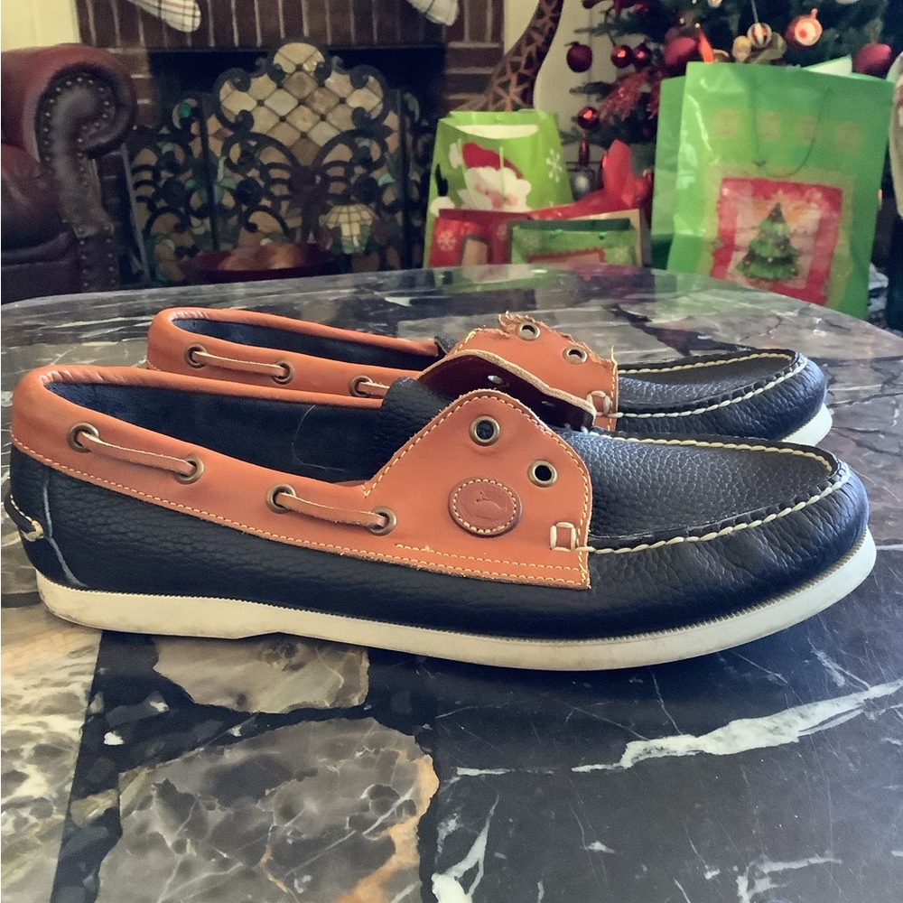 Authentic dooney &. bourke all weather leather regatta deck boat shoes size 11